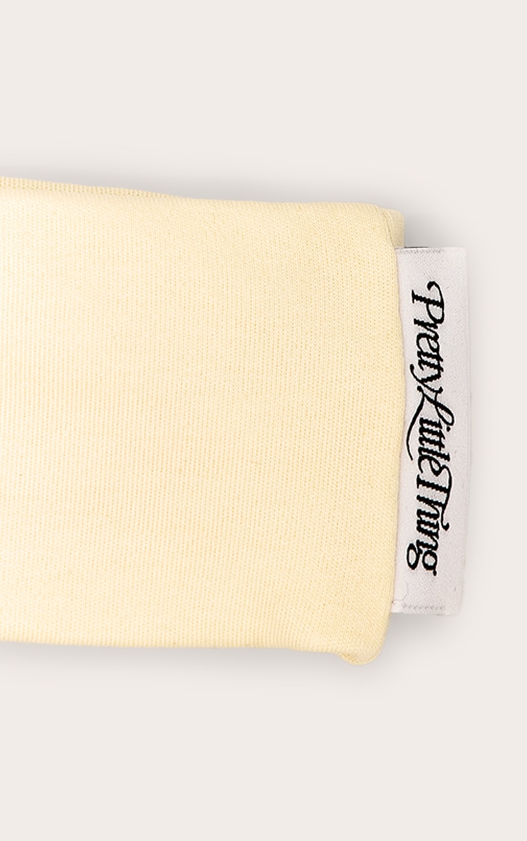 Butter Cream Jersey Headband image 3