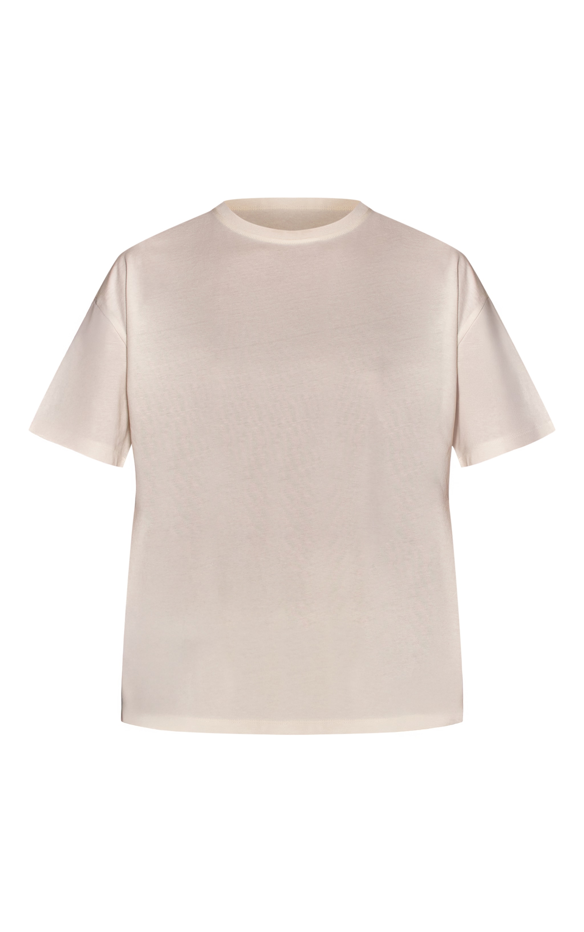 Cream Short Sleeve Boxy Pyjama Top image 5