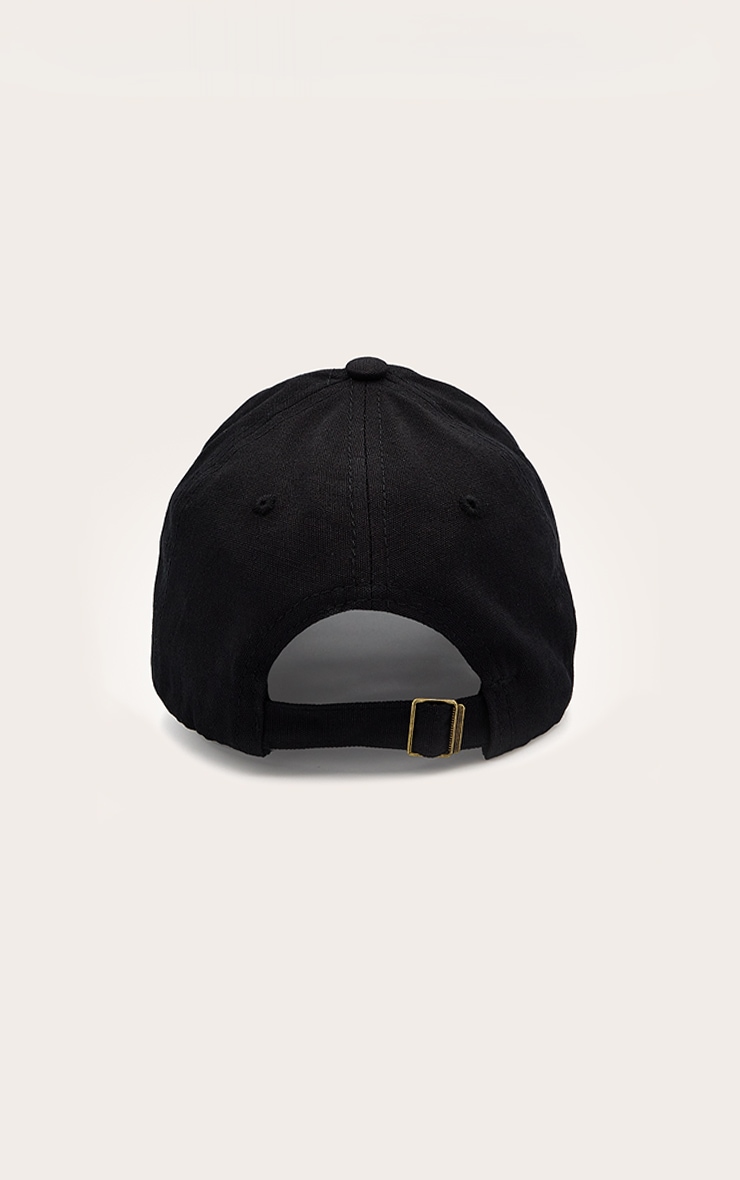 PRETTYLITTLETHING Black Cap image 2