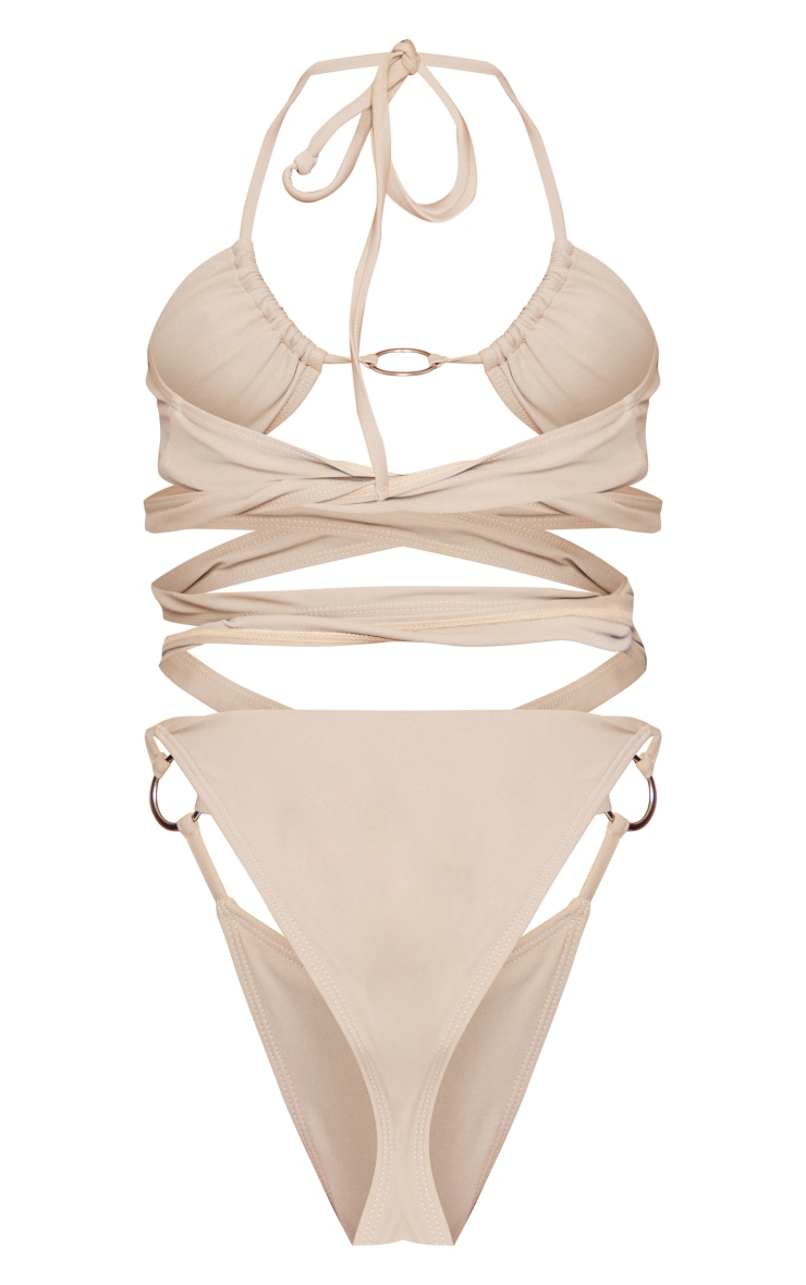 Stone O-ring Cut Out Swimsuit image 1