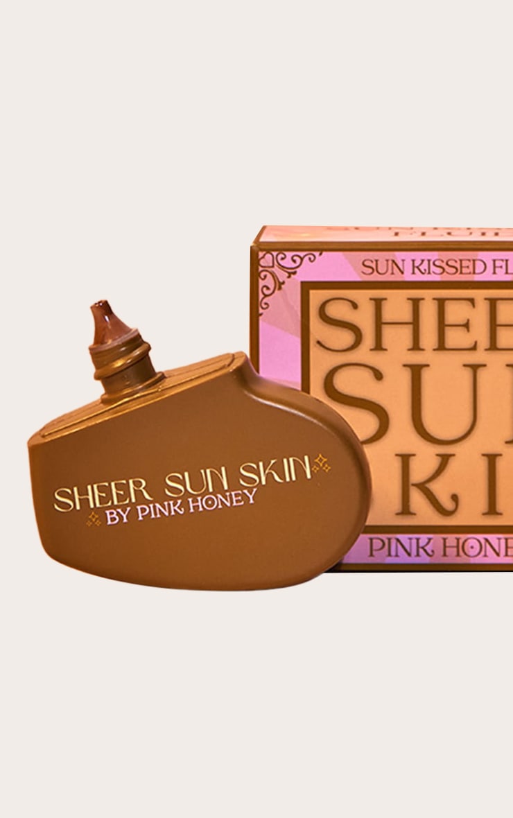 Pink Honey Sheer Sun Skin Sun Kissed Fluid Bronzer Dark image 4