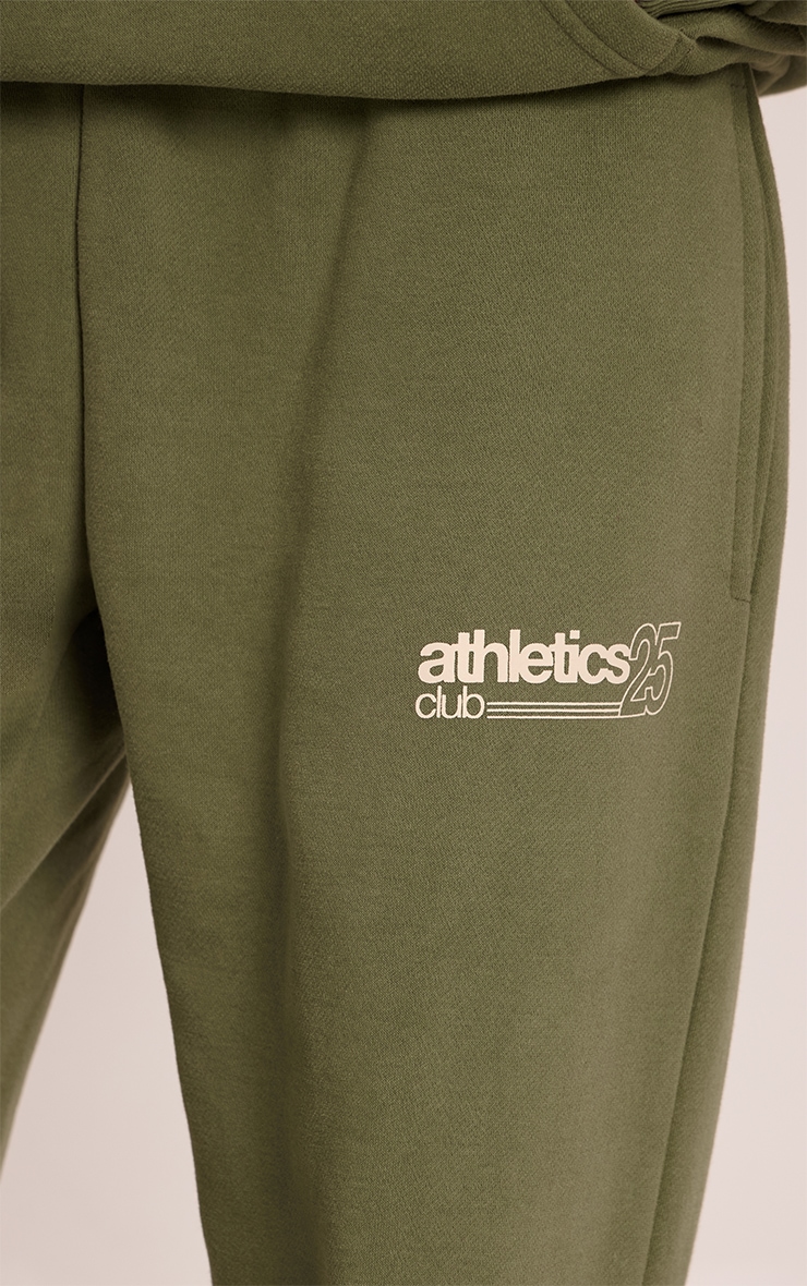 Khaki Athletics Club Cotton Fleece Straight Leg Sweatpants image 4