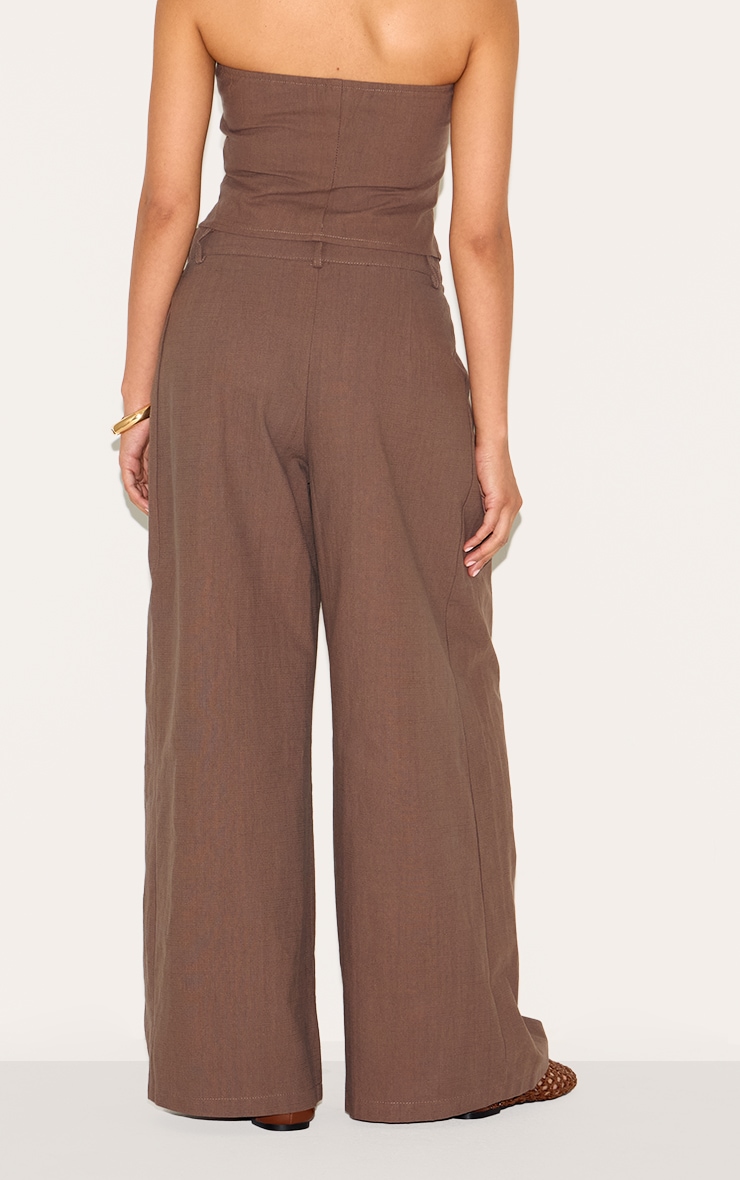 Pantalon Petite Chocolat Tissé large image 3