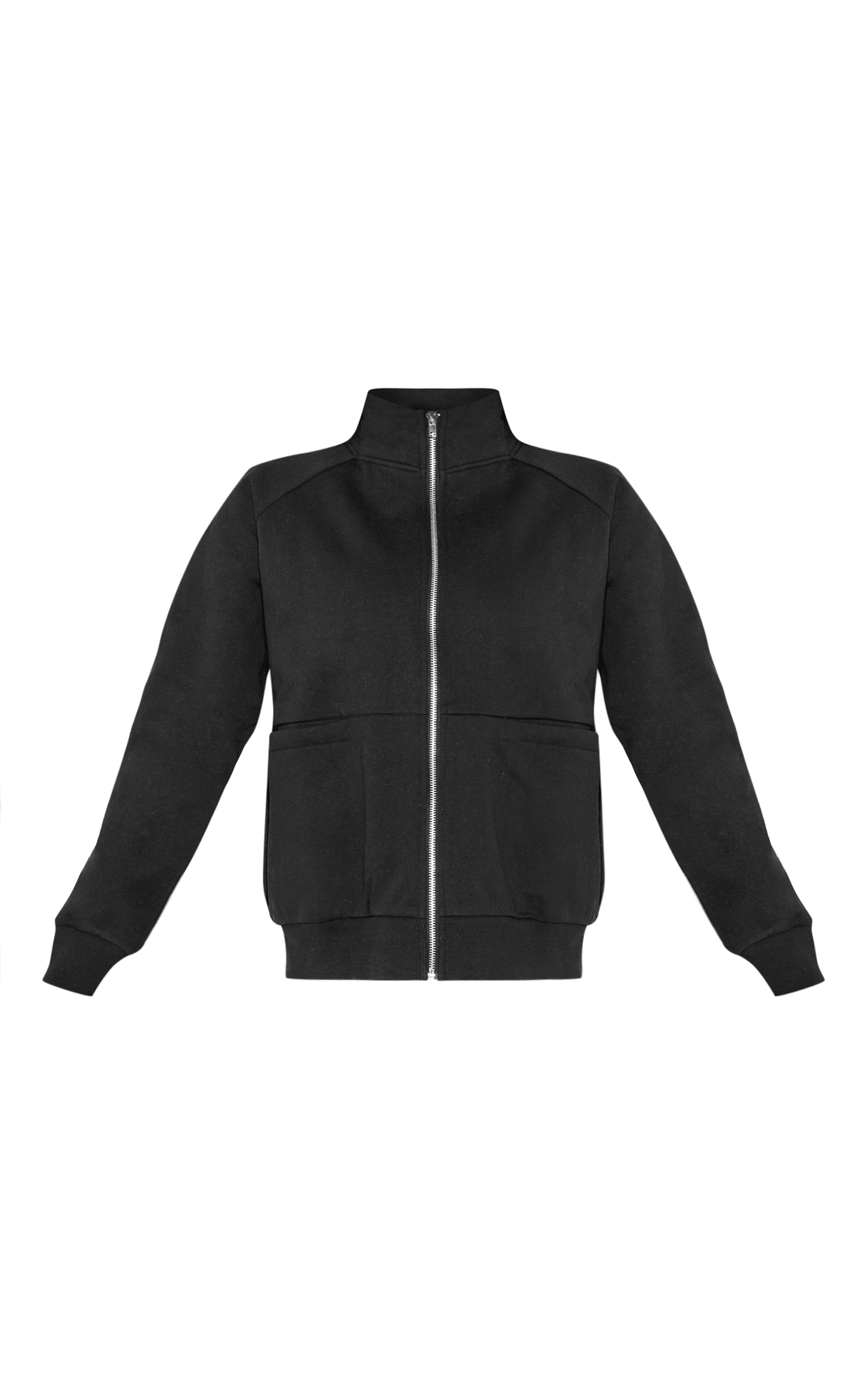 Top de survêtement oversize deluxe noir image 5