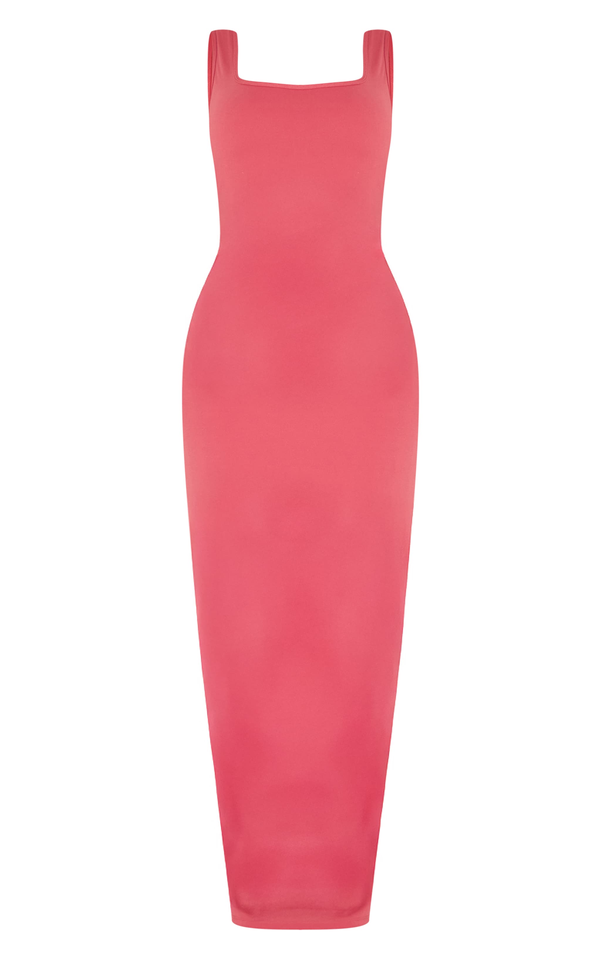 Shape Rose Built In Bra Sculpt Square Neck Maxi Dress image 5