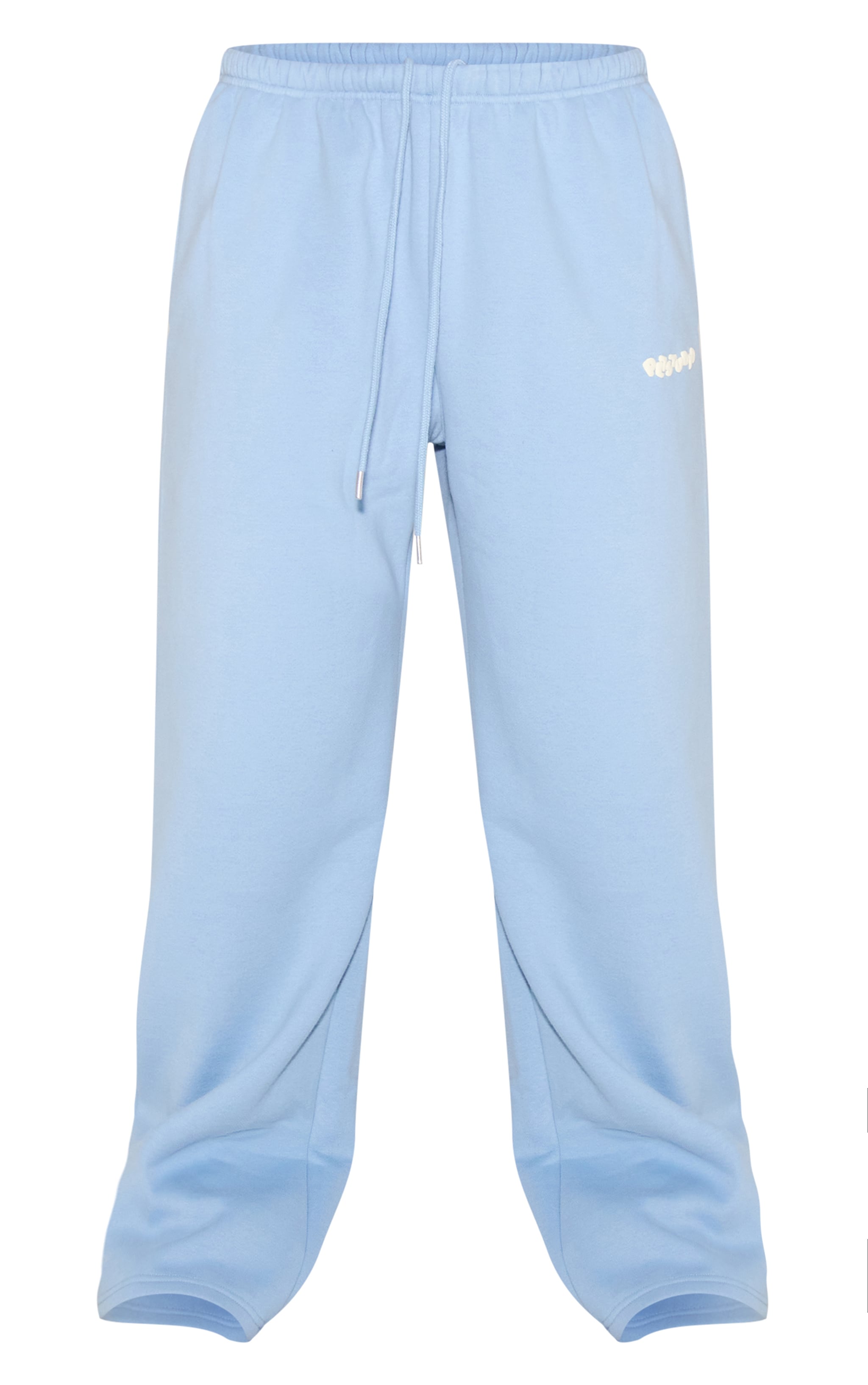 Baby Blue Plt Studio Puff Print Thin Waistband Sweatpants image 5