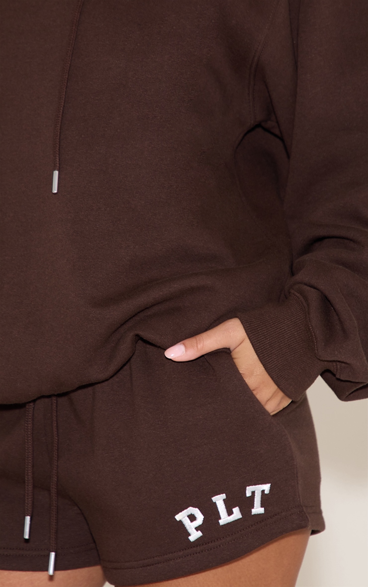 Espresso Logo Sweat Shorts image 5