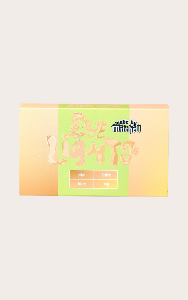 Made By Mitchell Eyelights Brightening Powder Palette - Sunlight image 3