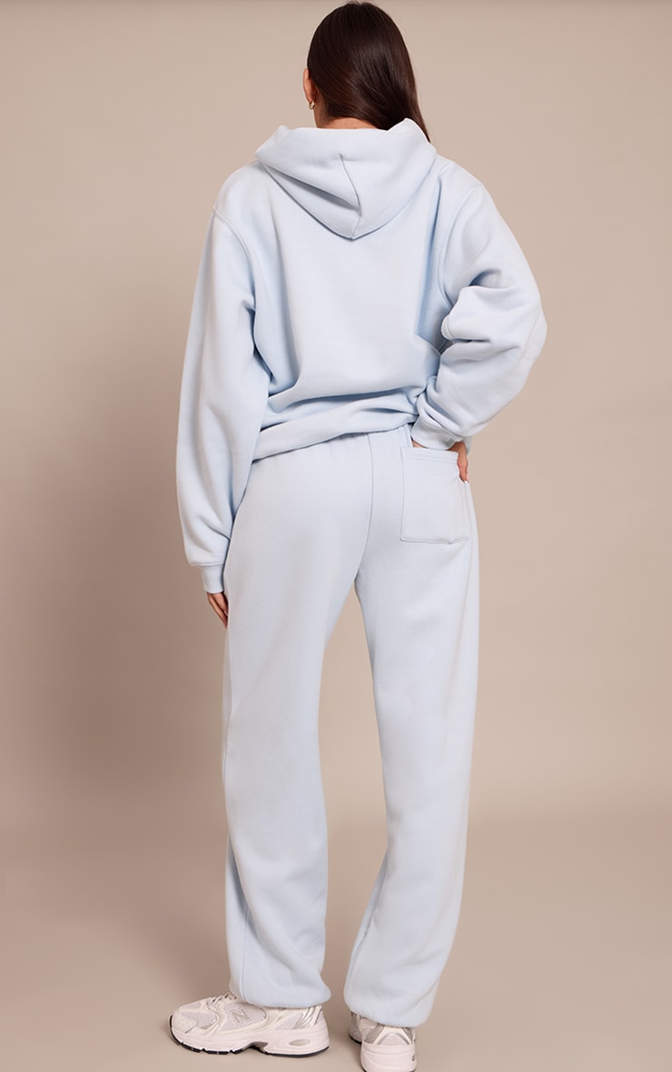 Light Blue PLT Sports Club Cuffed Sweatpants image 3