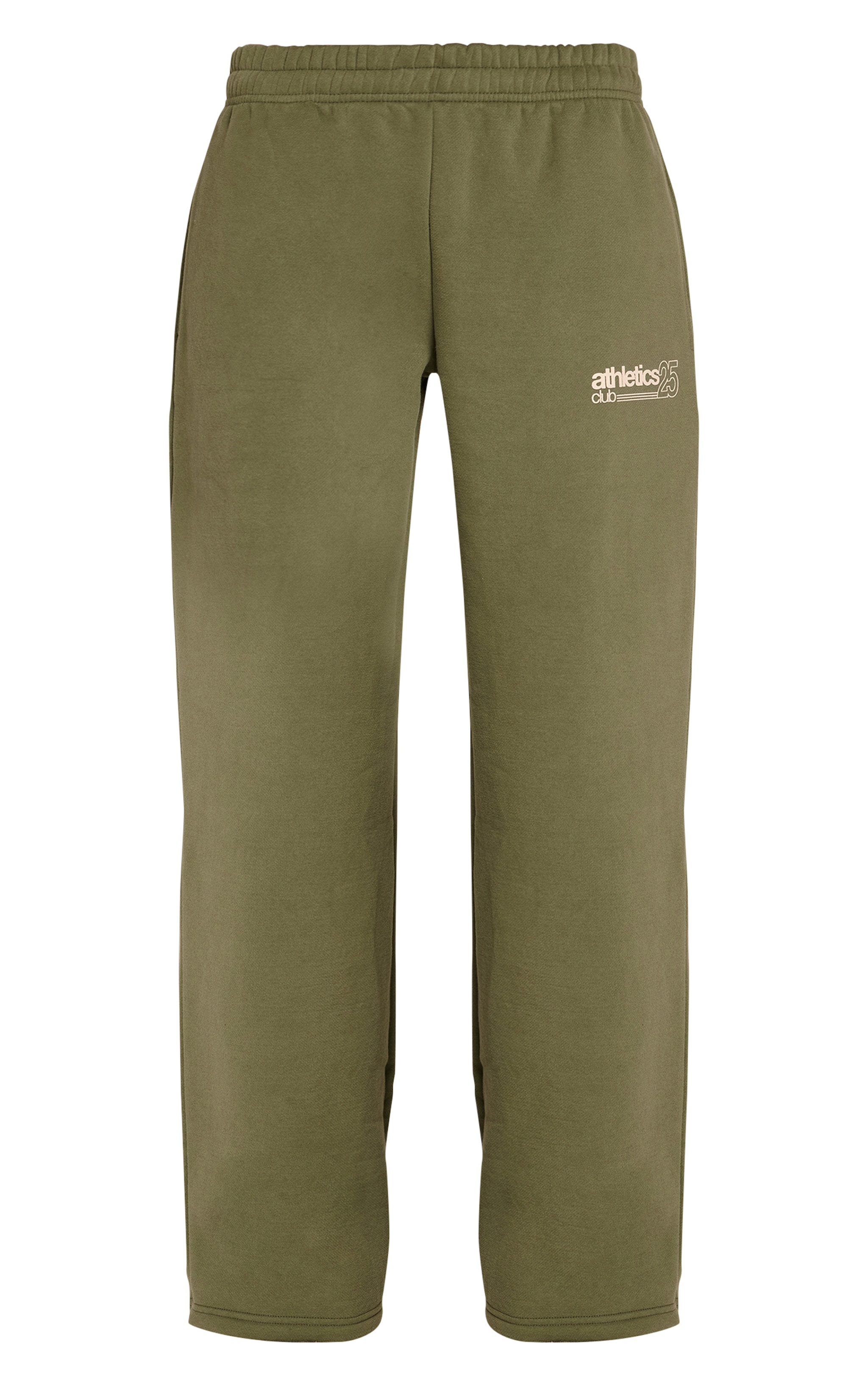 Khaki Athletics Club Cotton Fleece Straight Leg Sweatpants image 5