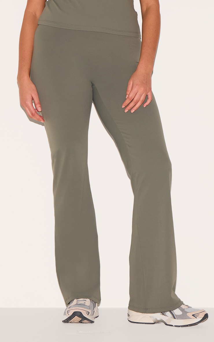 Olive Sculpt Straight Leg Yoga Pants image 2