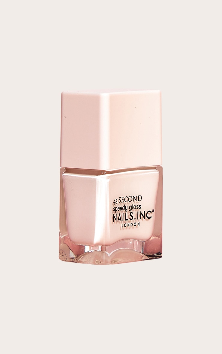 Nails Inc Time To Glow Glow-Enhancing Nail Perfector Nail Polish image 3