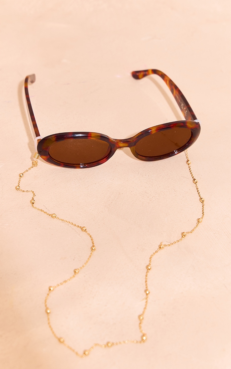 Gold Sunglasses Beaded Chain image 3