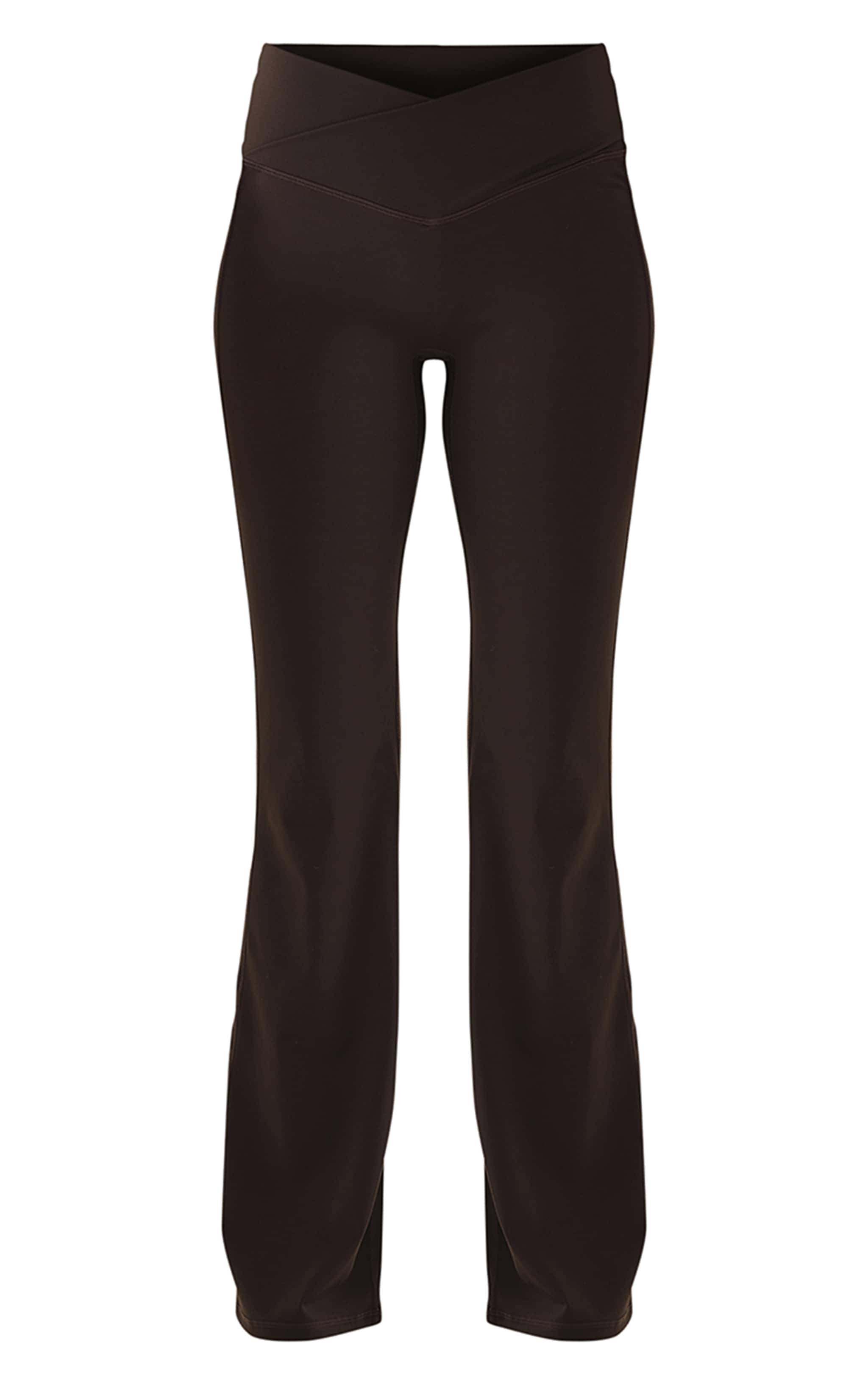 Pantalon de yoga en Sculpt espresso à taille croisée image 5