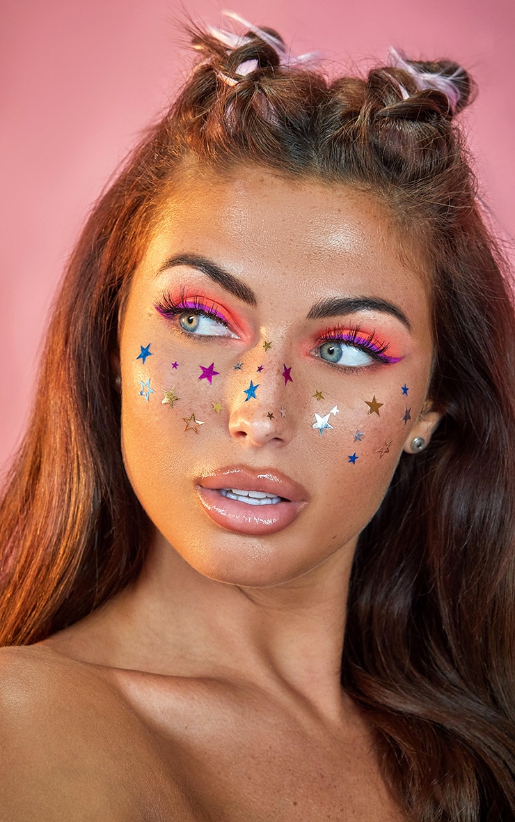 PRETTYLITTLETHING Written In The Stars Rainbow Festival Stickers