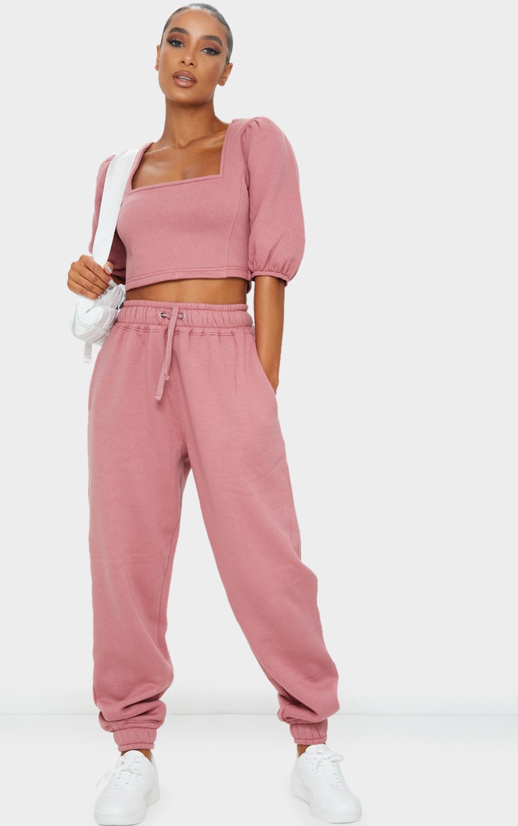 Blush Tie Waist Joggers