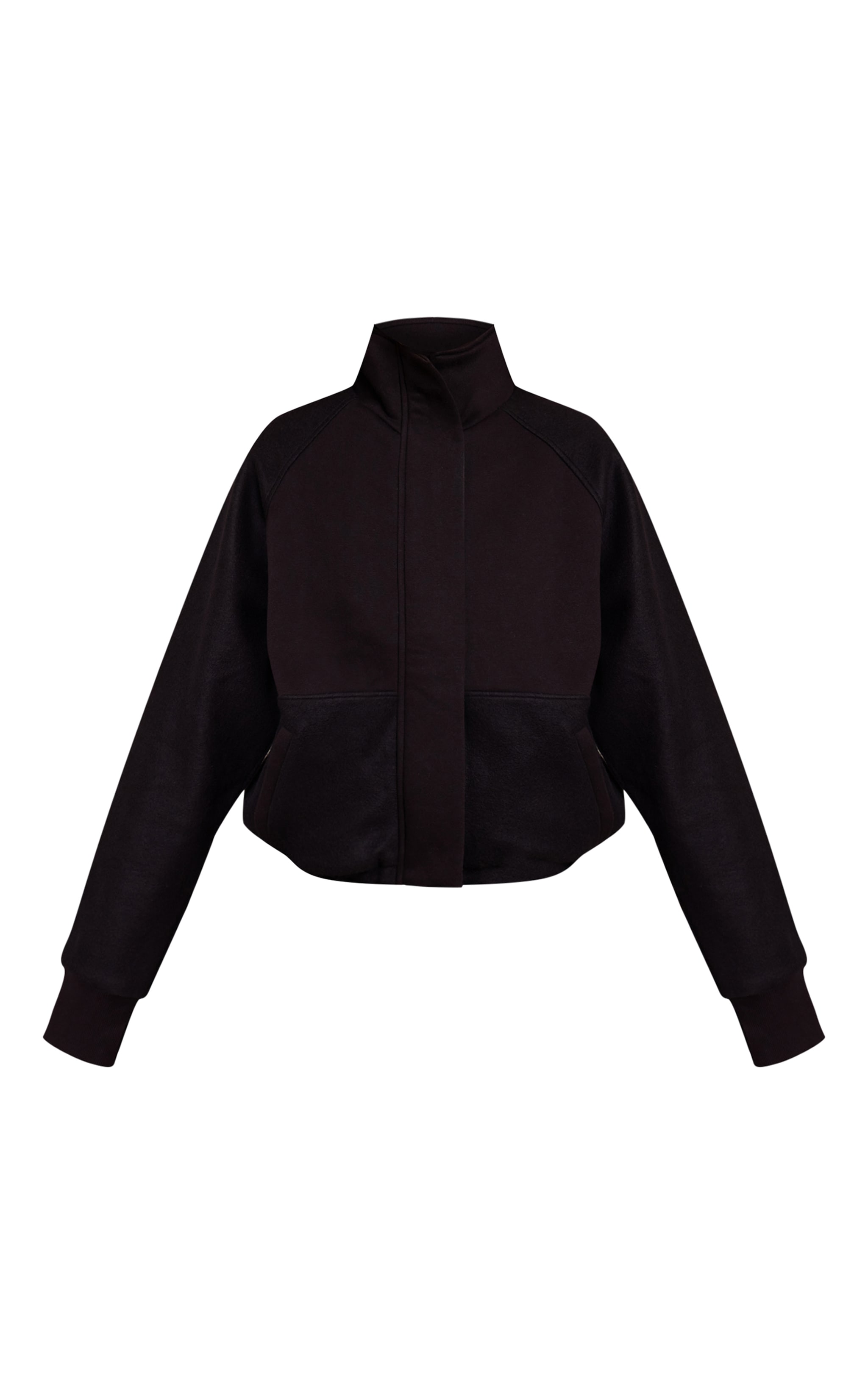 Polaire pullover noire à zip image 5