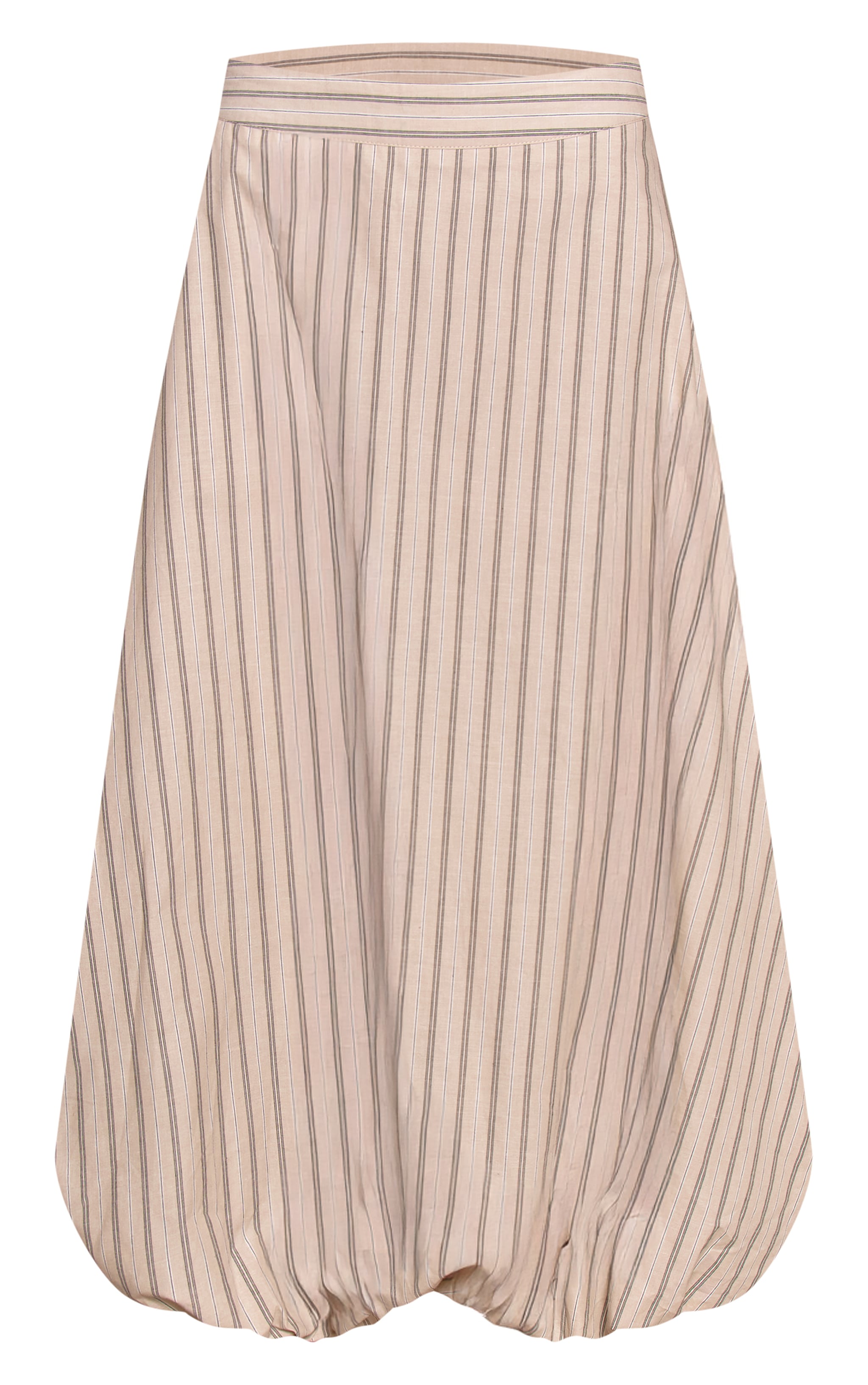Sage Pinstripe Midaxi Skirt image 5