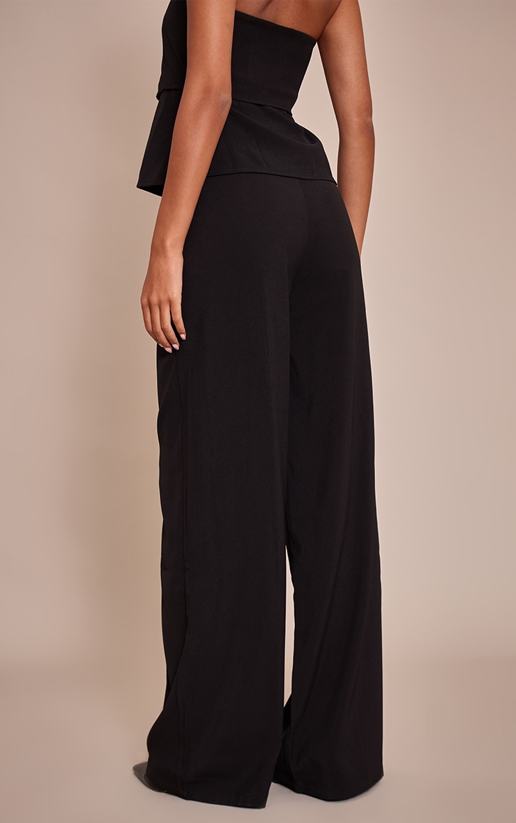 Tall Black Pintuck Tailored Pant image 3