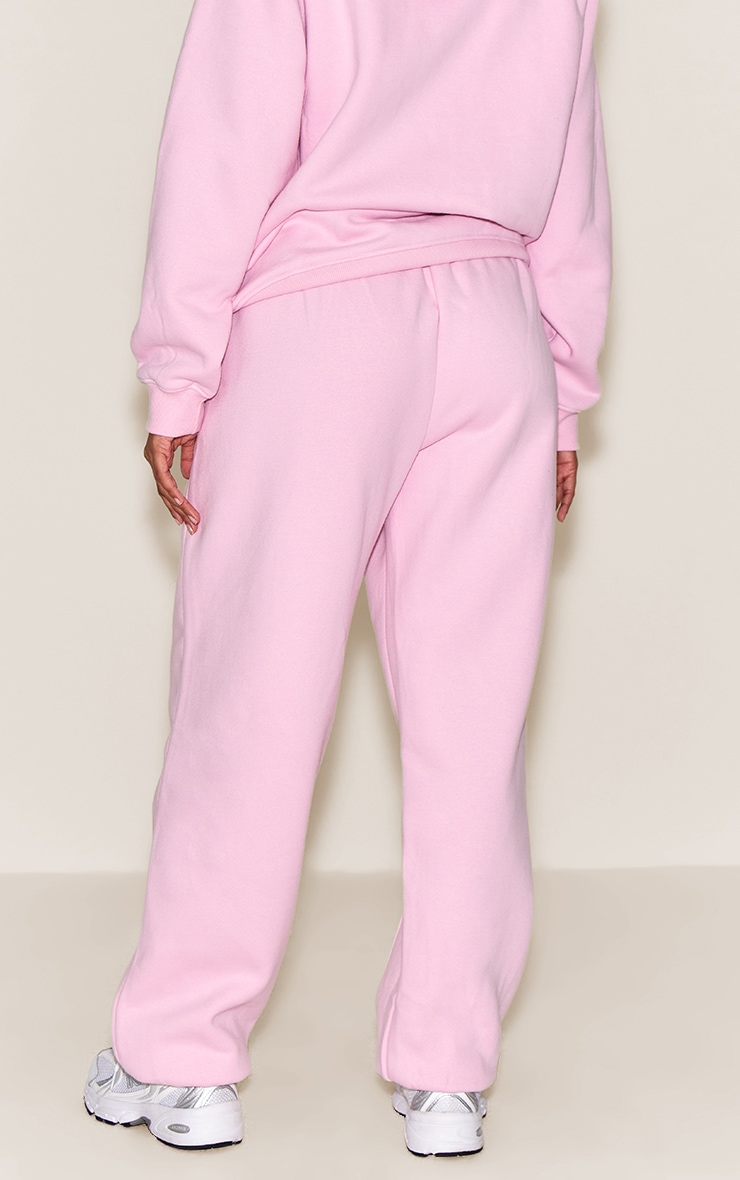 Pink Pintuck Oversized Cuffed Track Pant image 3