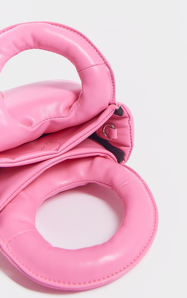 Hot Pink Padded Handbag Accessories PrettyLittleThing IRE
