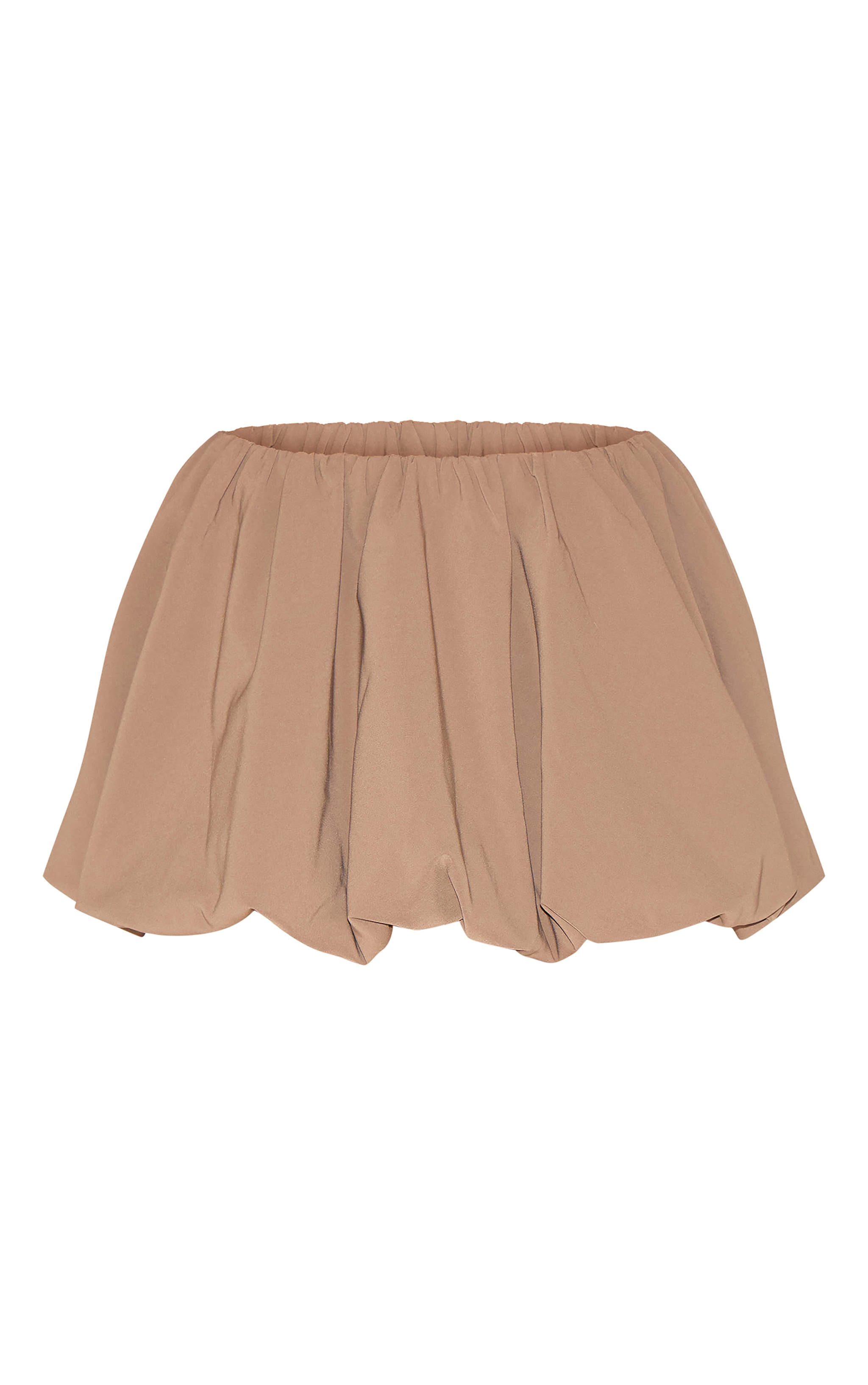 Shape Mocha Tailored Puffball Mini Skirt image 6