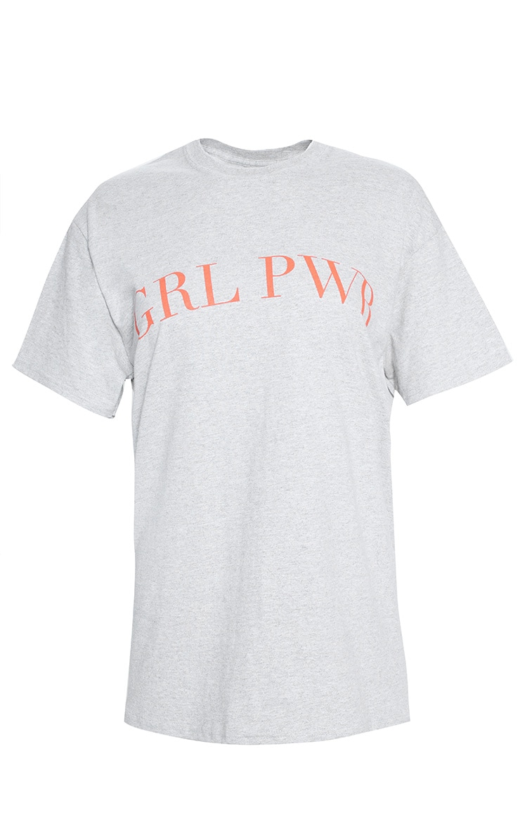 T-shirt gris GRL PWR image 4