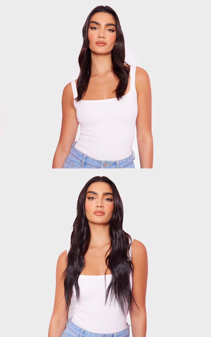 Lullabellz Wave Hair Extensions Dark Brown PrettyLittleThing