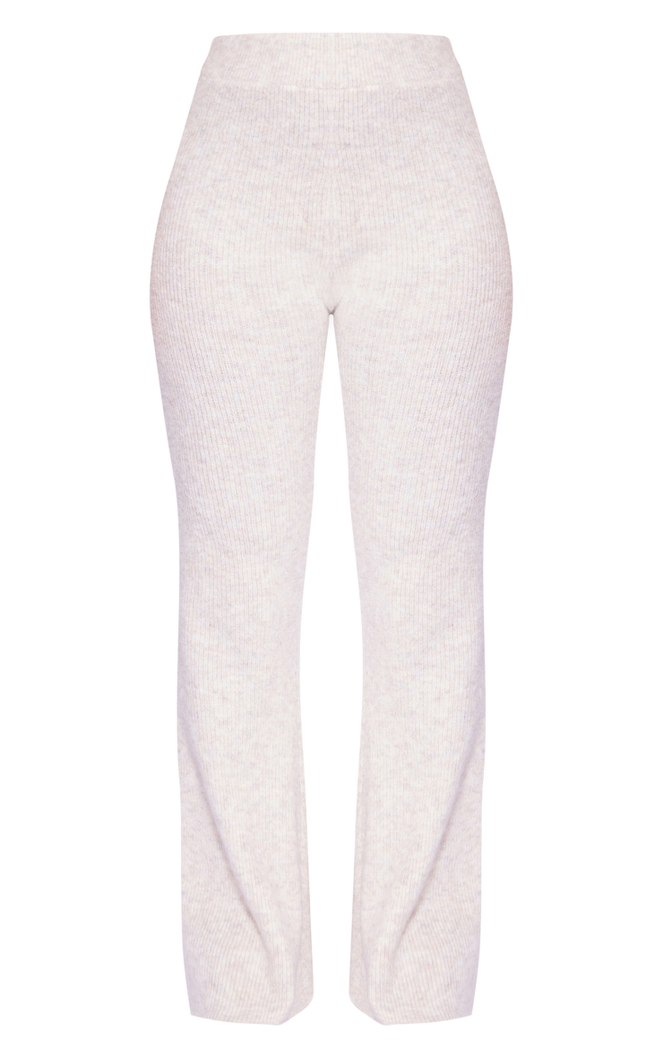 Petite Stone Luxe Knit Flared Trousers image 5