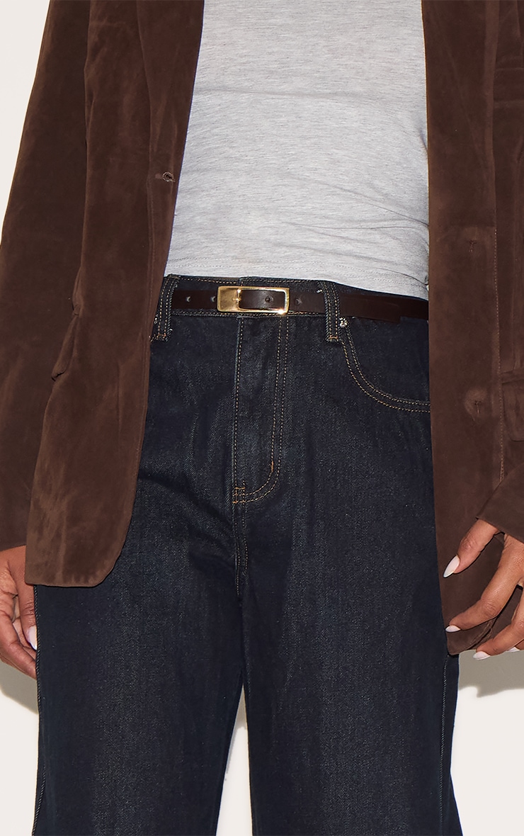Dark Indigo High Waist Boyfriend Jeans image 4