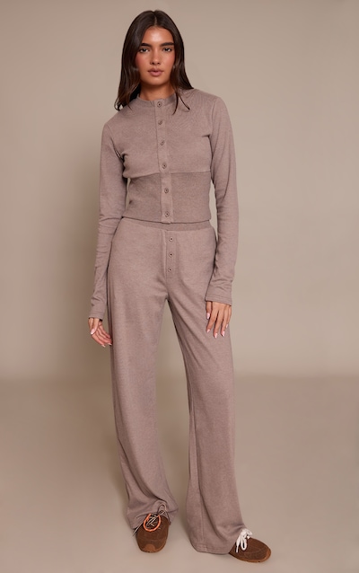 Mushroom Super Soft Wide Leg Pants