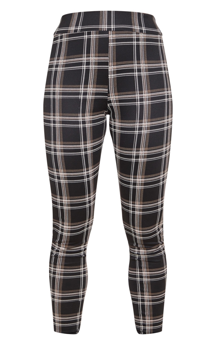 checked leggings uk