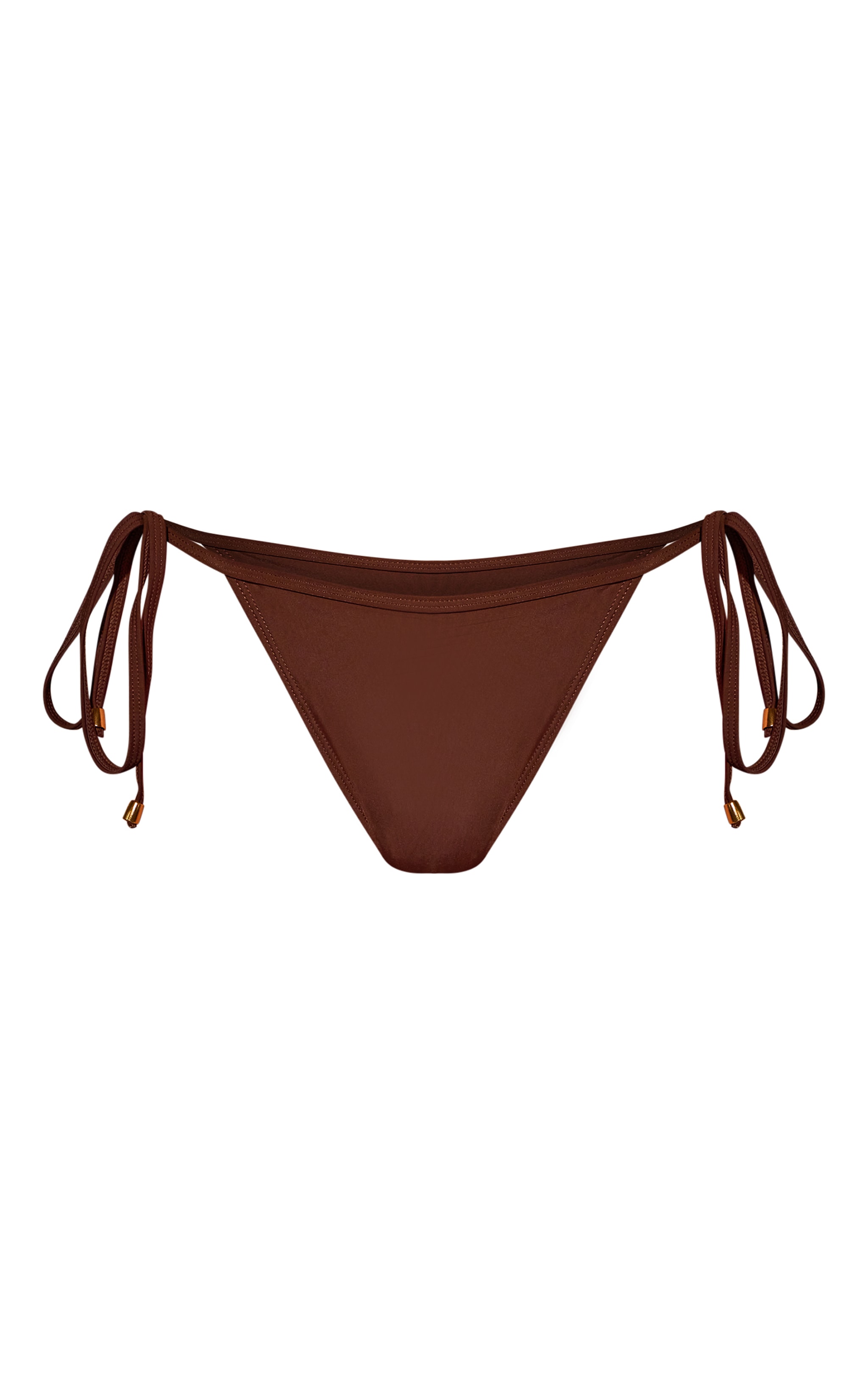 Espresso Basic Tie Side Bikini Bottom image 5