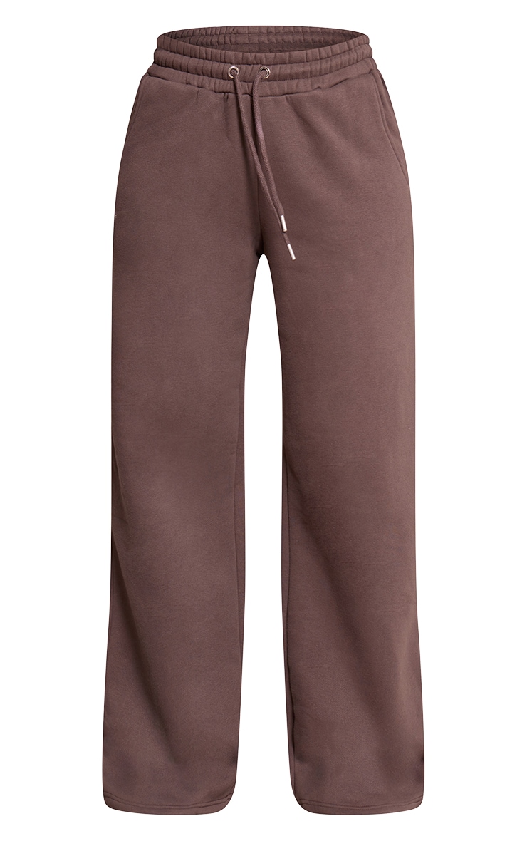 Petite Jogging large gris anthracite à taille élastique et cordons ajustables image 5