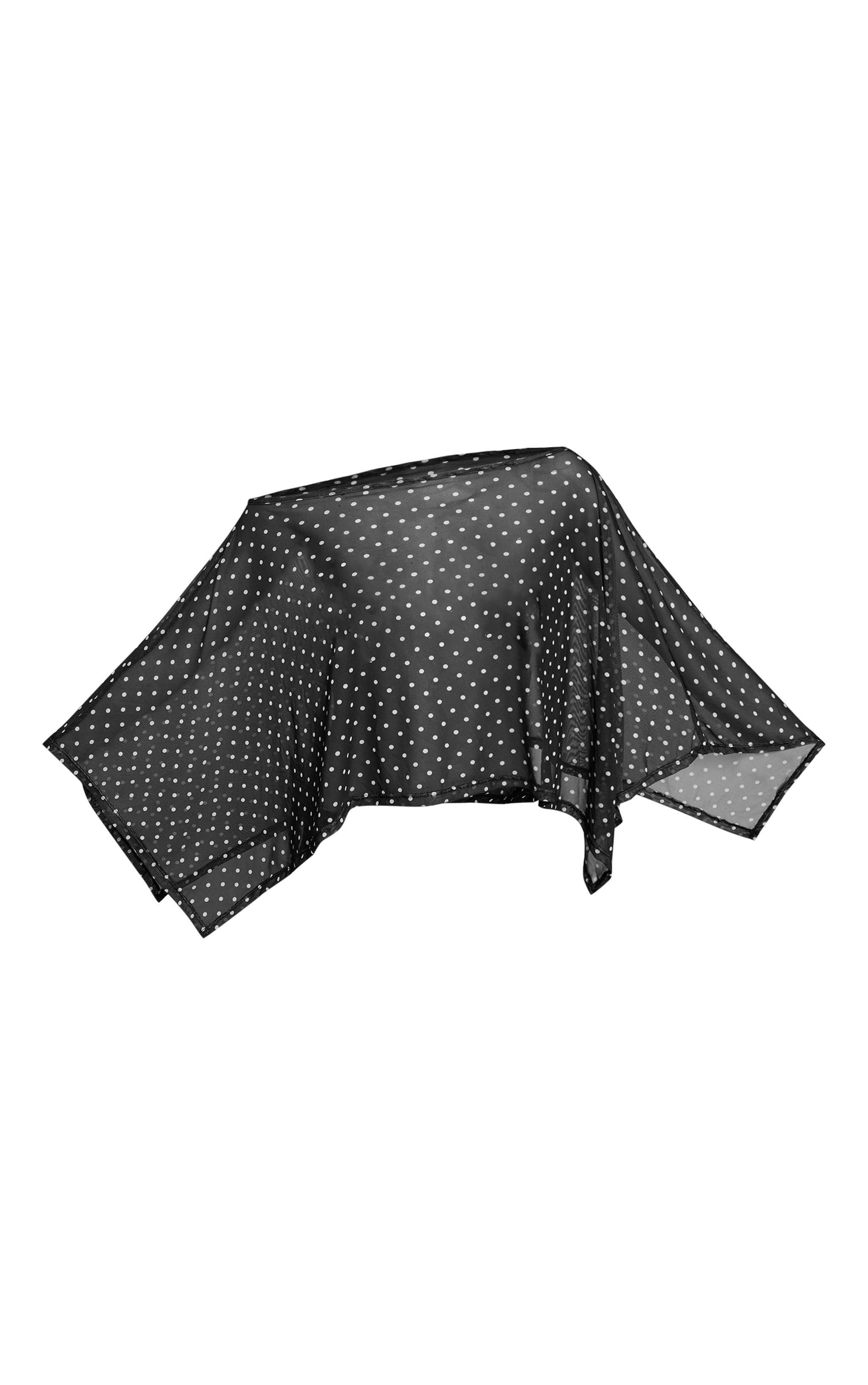 Mesh Polka Dot Cape image 5