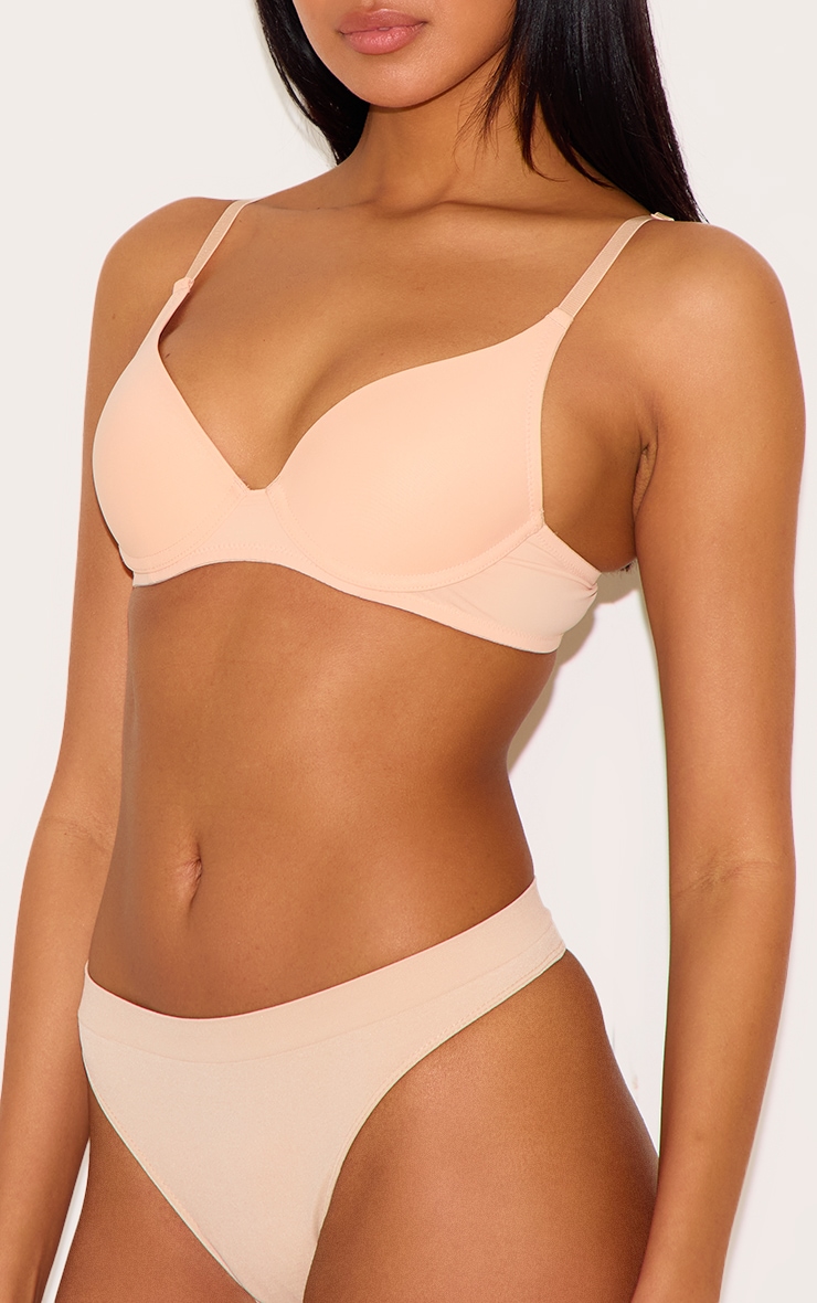Light Nude Scoop Cupped Underwired Bra image 4