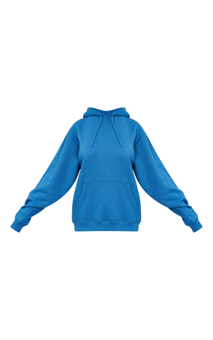 Midnight Blue Oversized Sweat Hoodie image 5