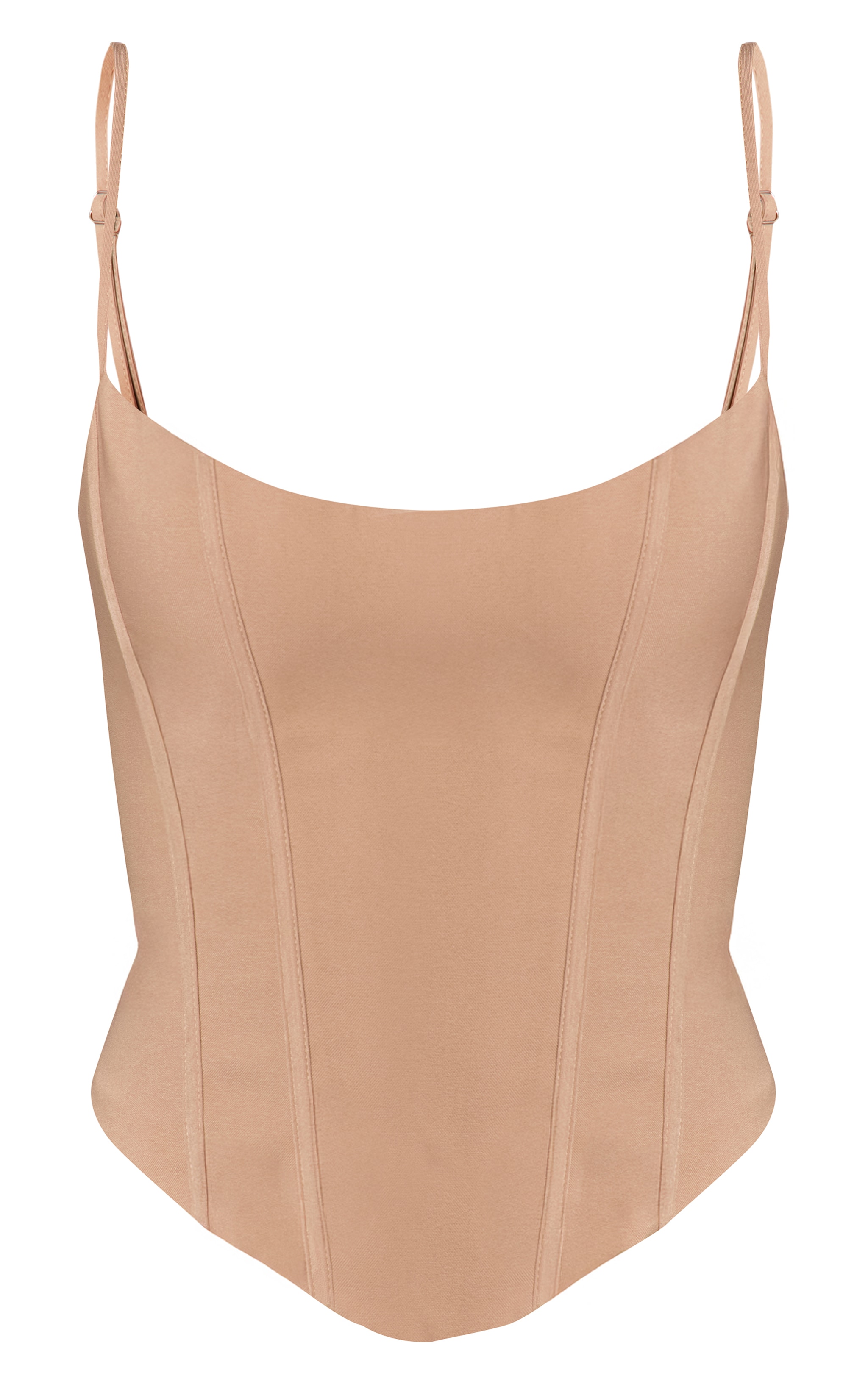 Stone Woven Boned Thin Straps Corset  image 5