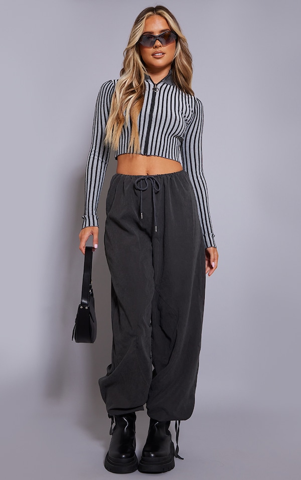 Theodore Willow Corporate Cardigan For Professionals Premium Executive Two Tone Zip Up With Subtle Stripes main image 1