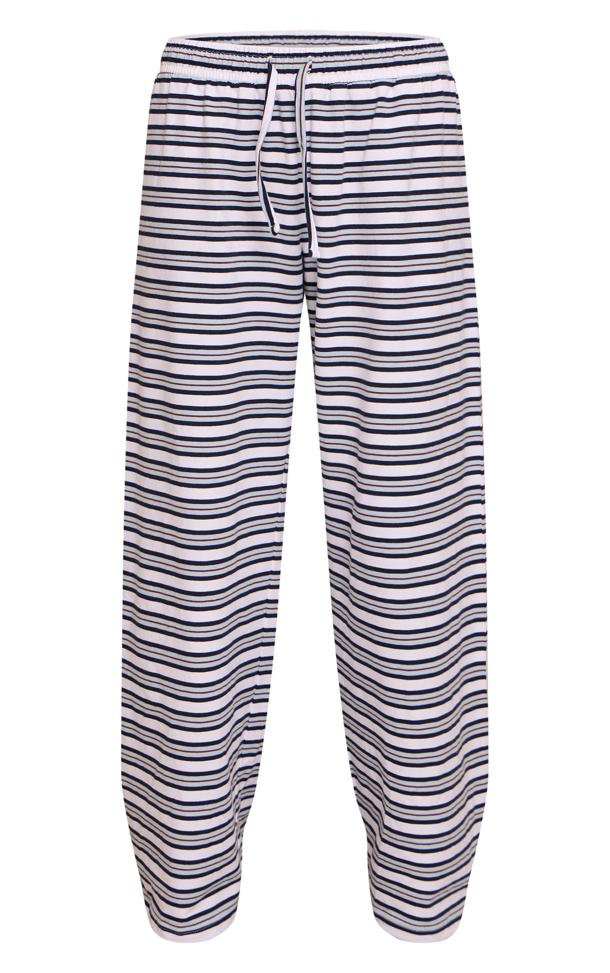 Petite Blue Striped Pants image 5