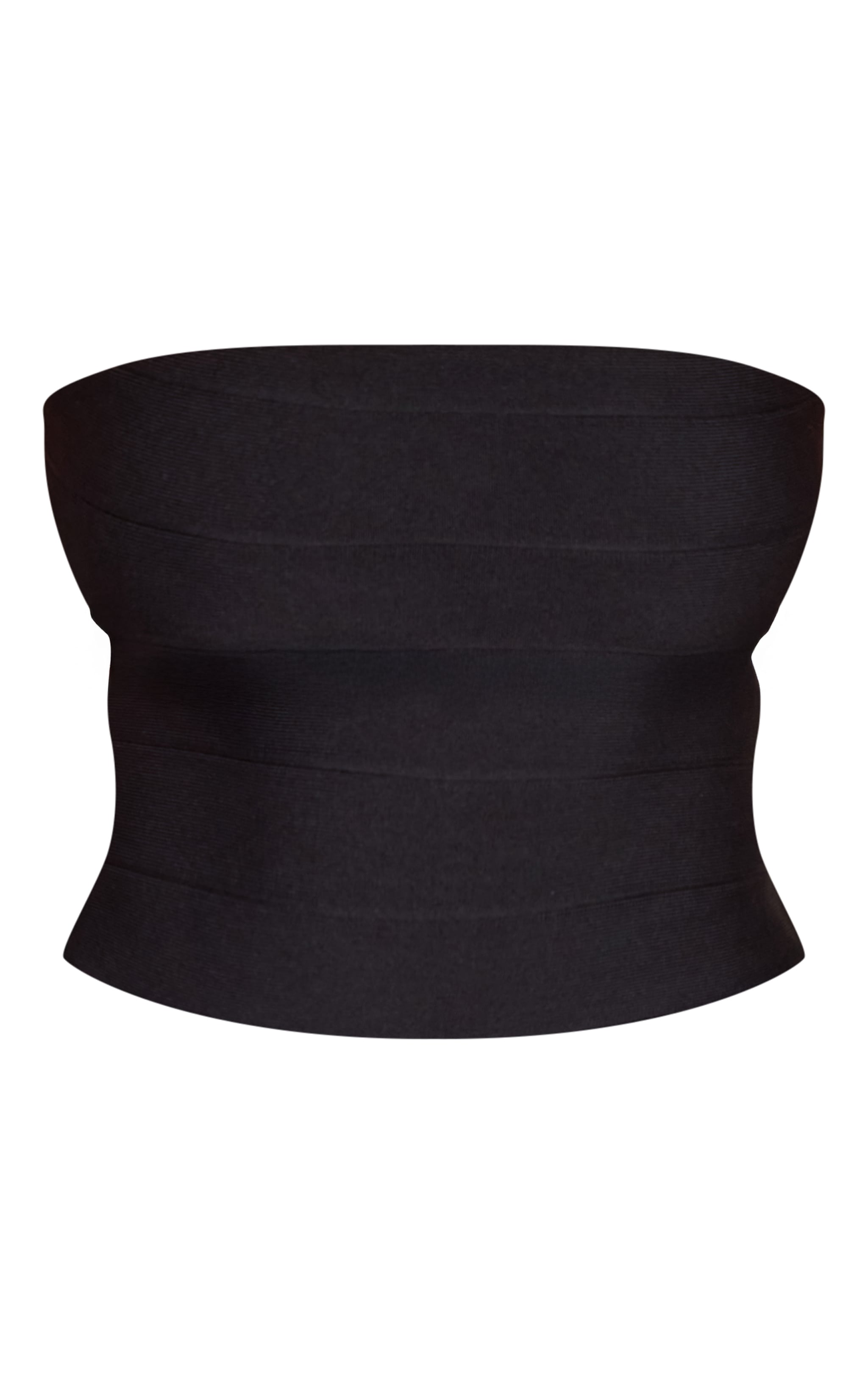 Shape Black Bandage Bandeau Top image 5