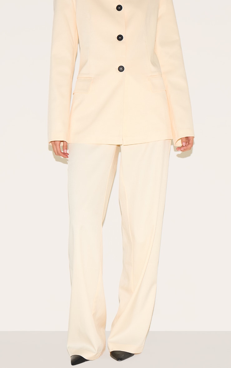 Sand Premium Tailored Straight Leg Pants image 2