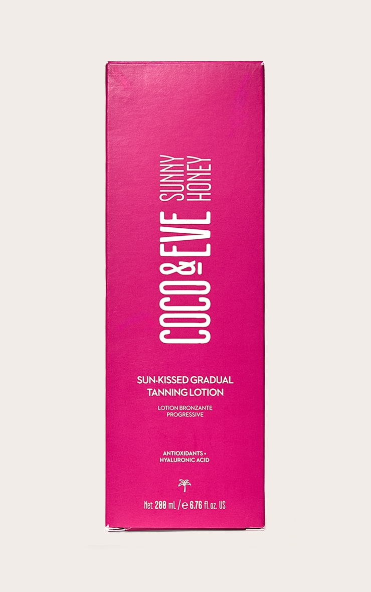 Coco & Eve Sunny Honey Sun-kissed Gradual Tanning Lotion 200ml image 2