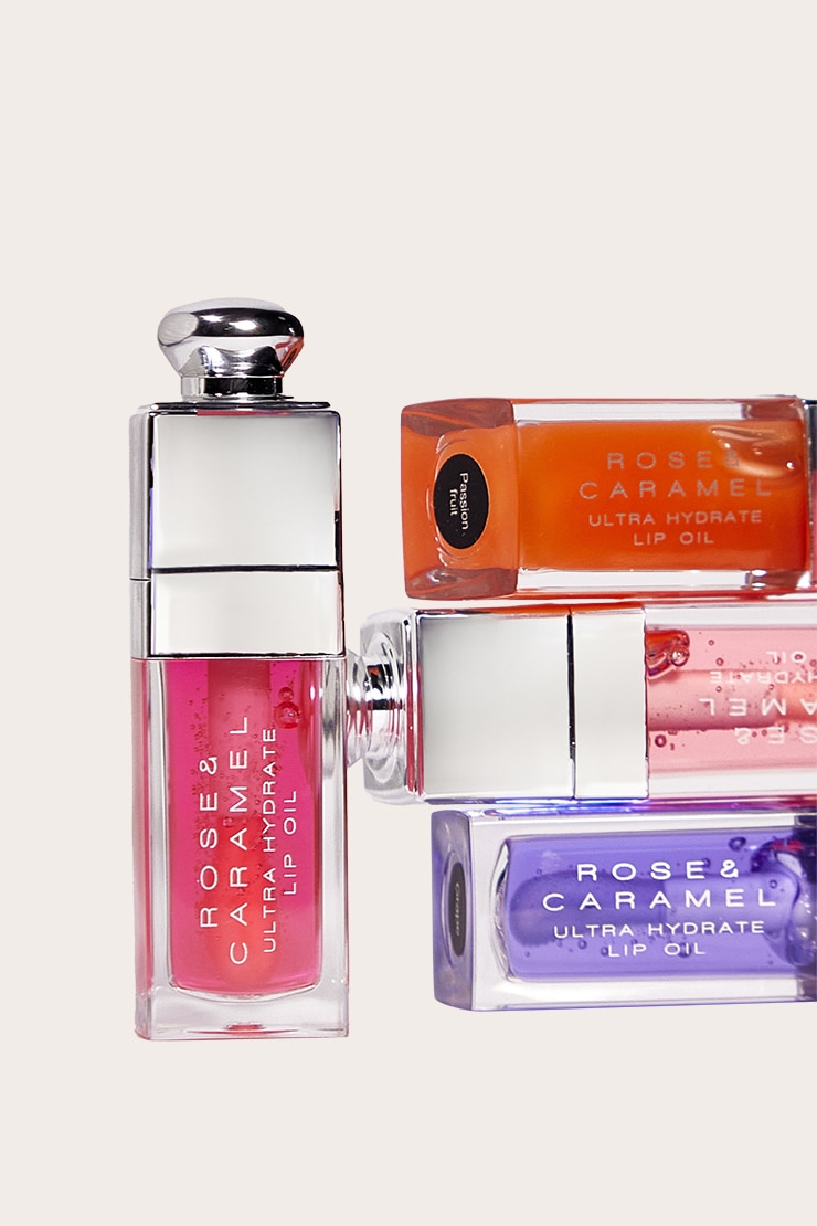 Rose And Caramel Lip Oil Bubble Gum image 2