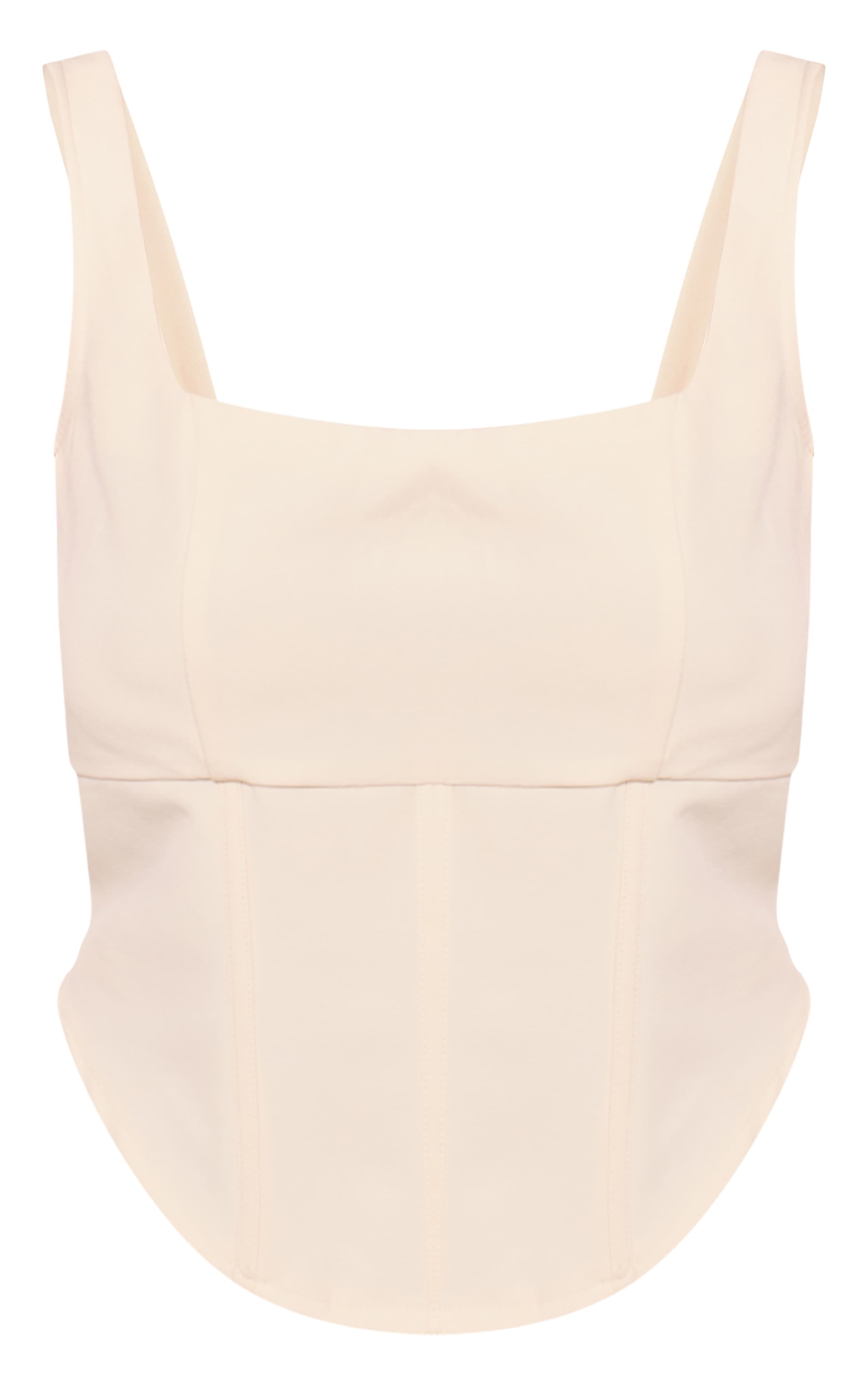 Shape Cream square neck Corset Top image 5