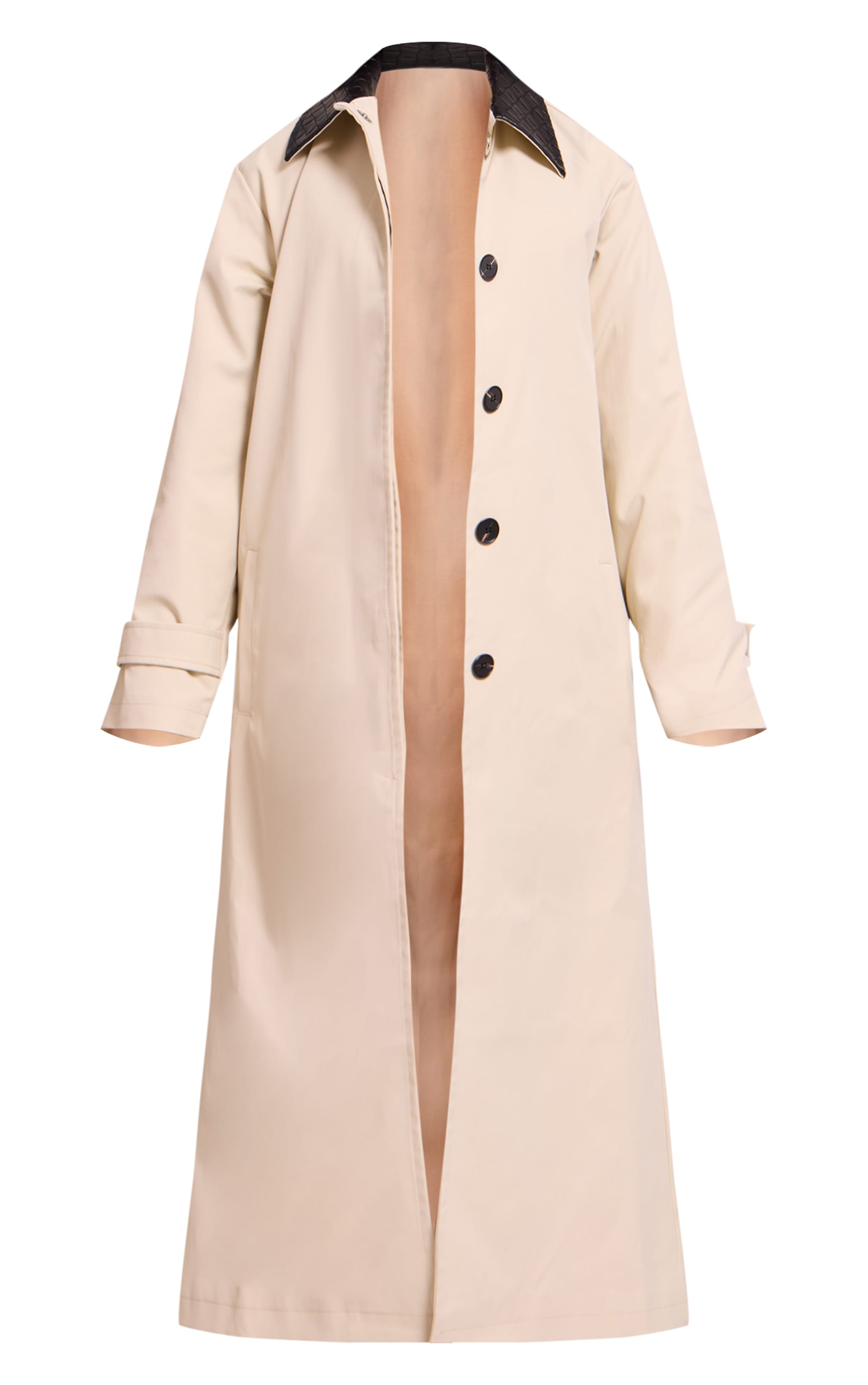  Petite Stone Quilted Collar Midaxi Coat image 5