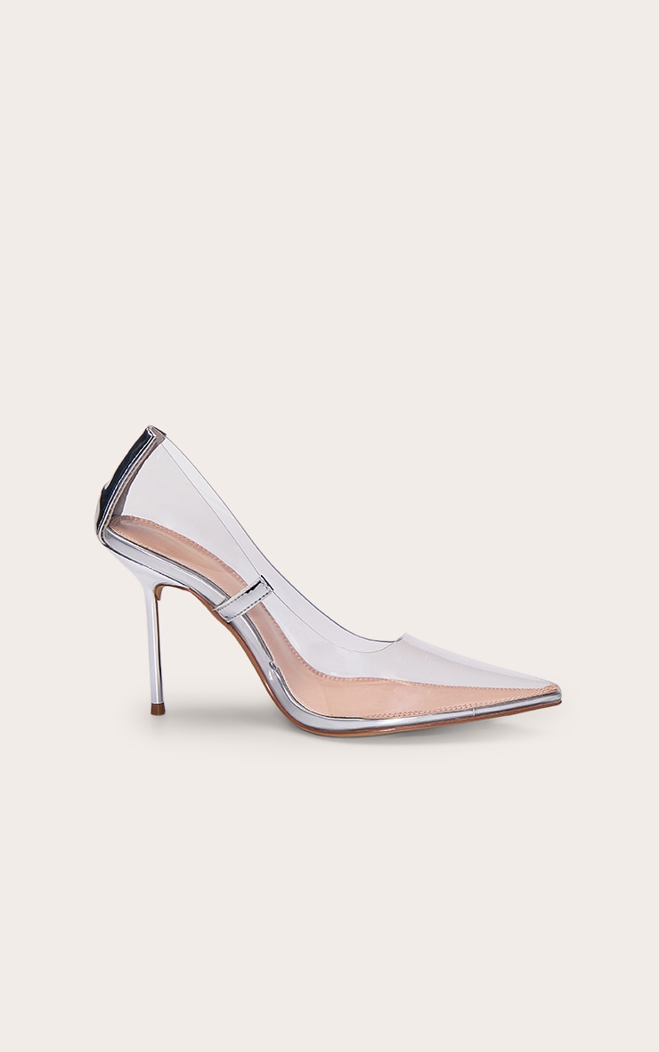 Clear Perspex Court Shoe image 2