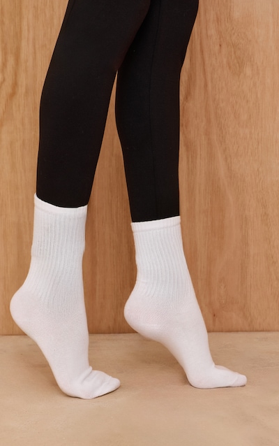 Chaussettes de sport essentielles blanches