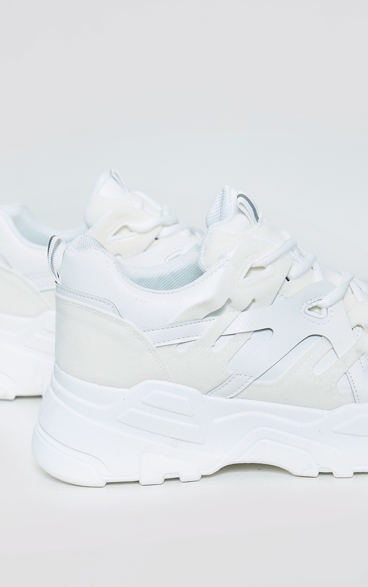 topshop white chunky trainers