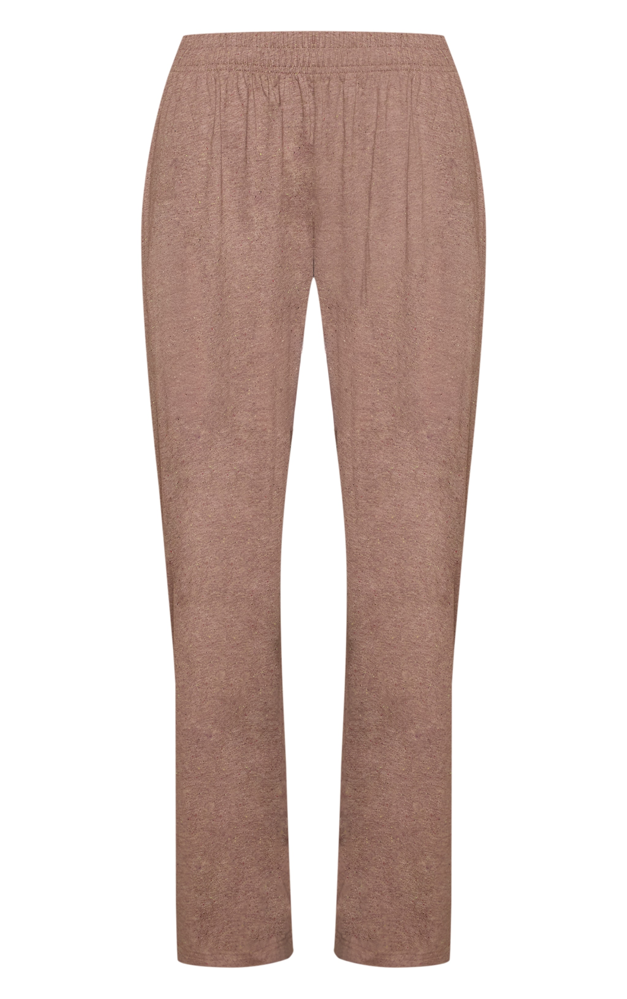 Taupe Speckled Elasticated Pants image 5